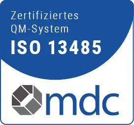 mdc Zertifikat DIN EN ISO 13485:2016