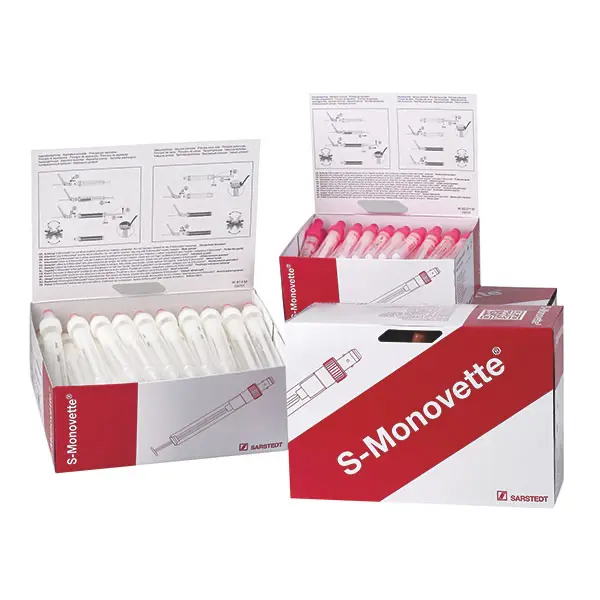 S-Monovetten Serum (Gerinnungsaktivatorgranulat), Standarddruck | S-Monovette, steril, 7,5 ml | 92 mm | 15 mm