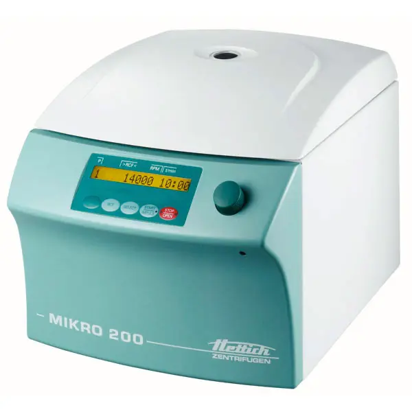 Zentrifuge von Hettich Mikro 200/ 200R kaufen für Praxen und Labore 
 
