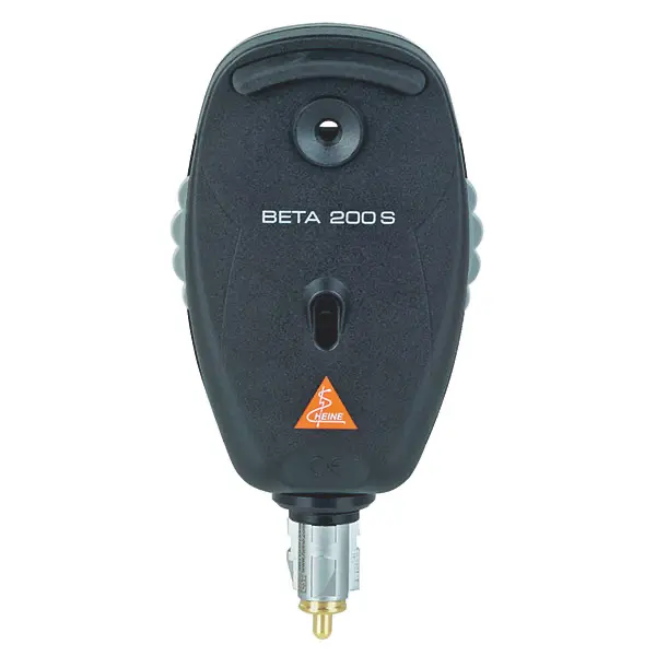 HEINE Beta 200S LED Ophthalmoskop Aufsatz mit 2,5V oder 3,5V XHL-Beleuchtung BETA 200 S LED Ophthalmoskop-Kopf 2,5 V, ohne Griff