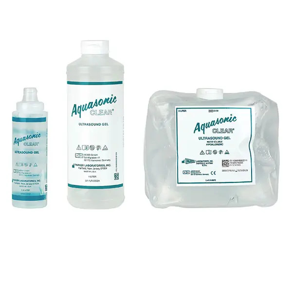 Aquasonic Clear, Parker 250 ml Dispenserflasche | 72 Stück