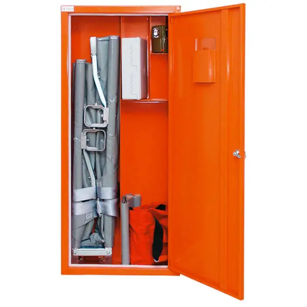 Sanitätsschrank Short Short | orange | 112 x 49 x 20 cm