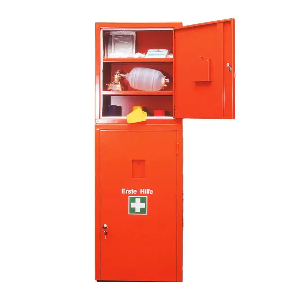Sanitätsschrank Kombination Typ 2 Kombination Typ 2 | orange | 168 x 49 x 20 cm