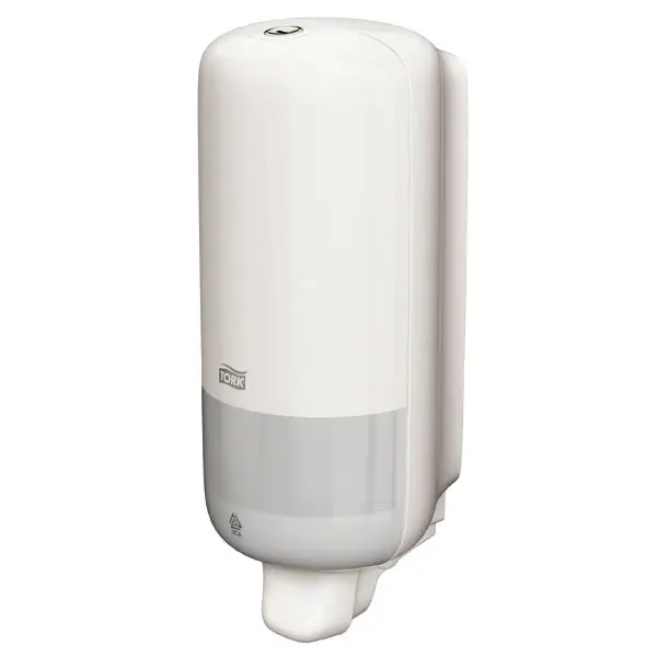 Tork Elevant soap dispenser white | 112 x 291 x 114 mm (W/H/D)