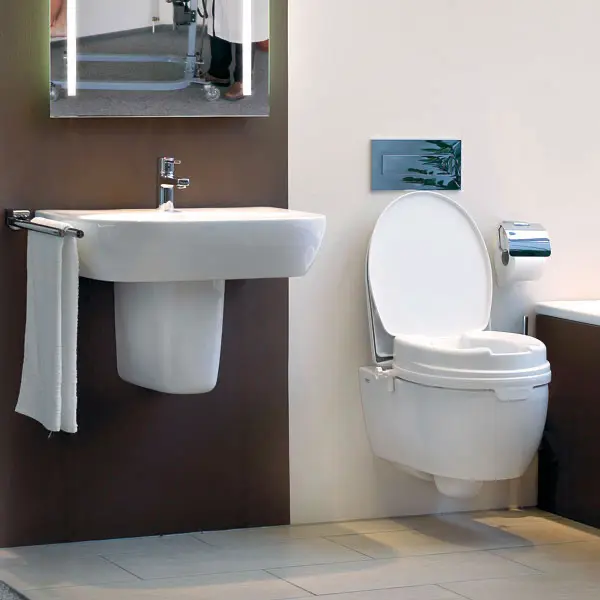 toilet seat raiser Relxon B-protect with lid 