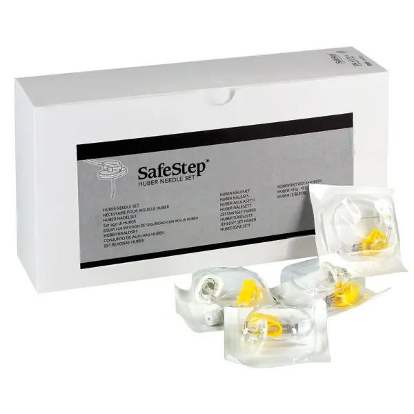 Safestep Safety-infusion-set, Huber 19 G x 19 mm | 1680 ml/hr