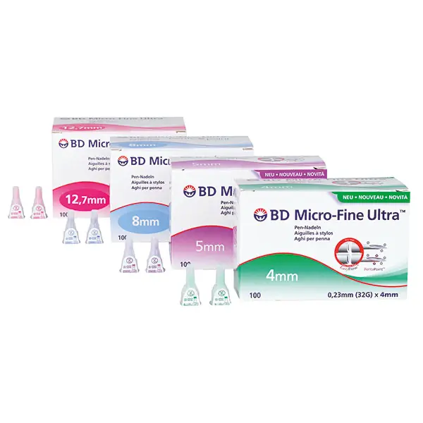BD Micro-Fine Ultra pen needles 
