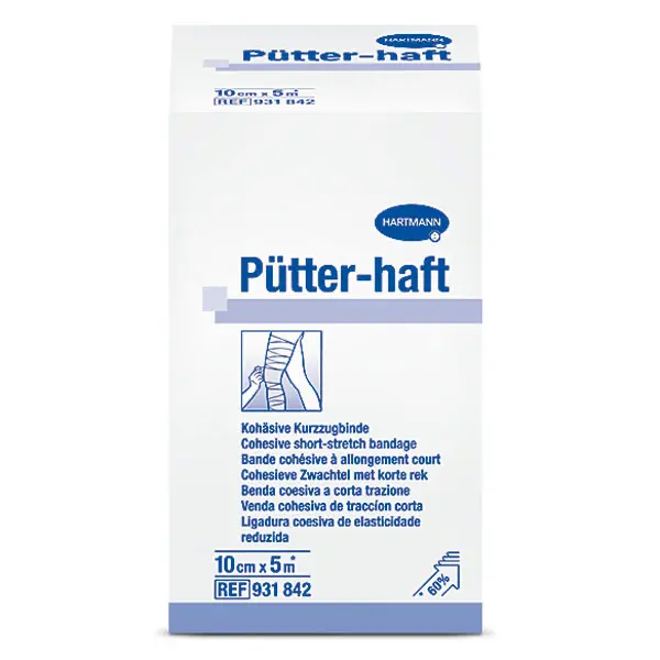 Pütter-Haft Binde Hartmann 6 cm x 5 m | 96 Stück