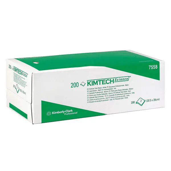 KIMTECH SCIENCE  Laboratory Cloths Paper wiping cloth, 2-ply, white | 20,5 x 20 cm