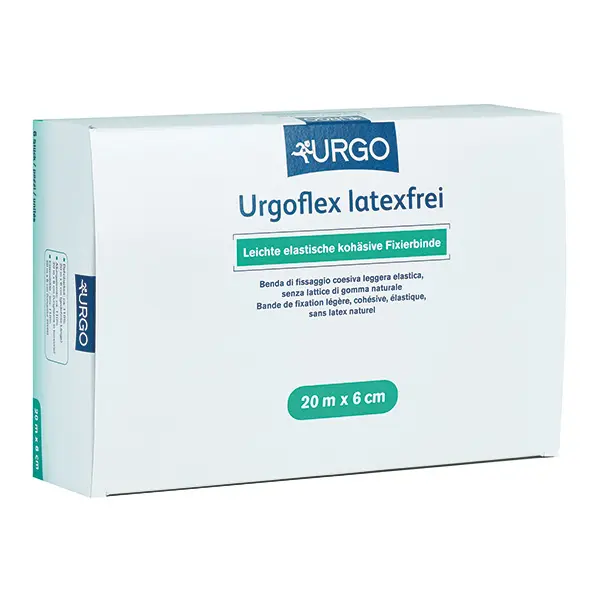 Urgoflex latexfrei weiß | 20 m x 6 cm | 180 Stück