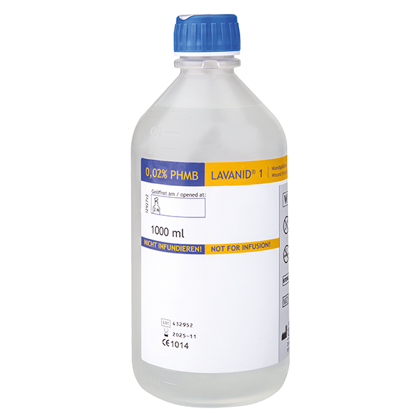 LAVANID® 1/2 - Wundspüllösungen Lavanid 2 | 500 ml Plastikflasche PP SV