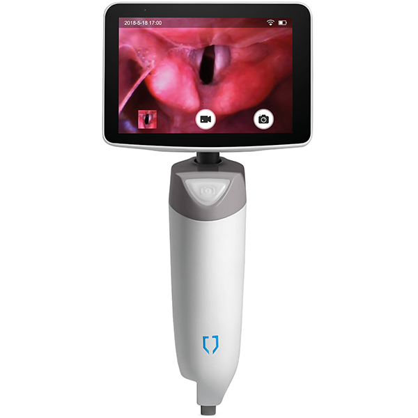 Video-Laryngoskop zur endotrachealen Intubation Video-Laryngoskop für Einwegspatel mit 3,5" LCD-Farbbildschirm,
dreh- und kippbarer Monitor, ohne WIFi